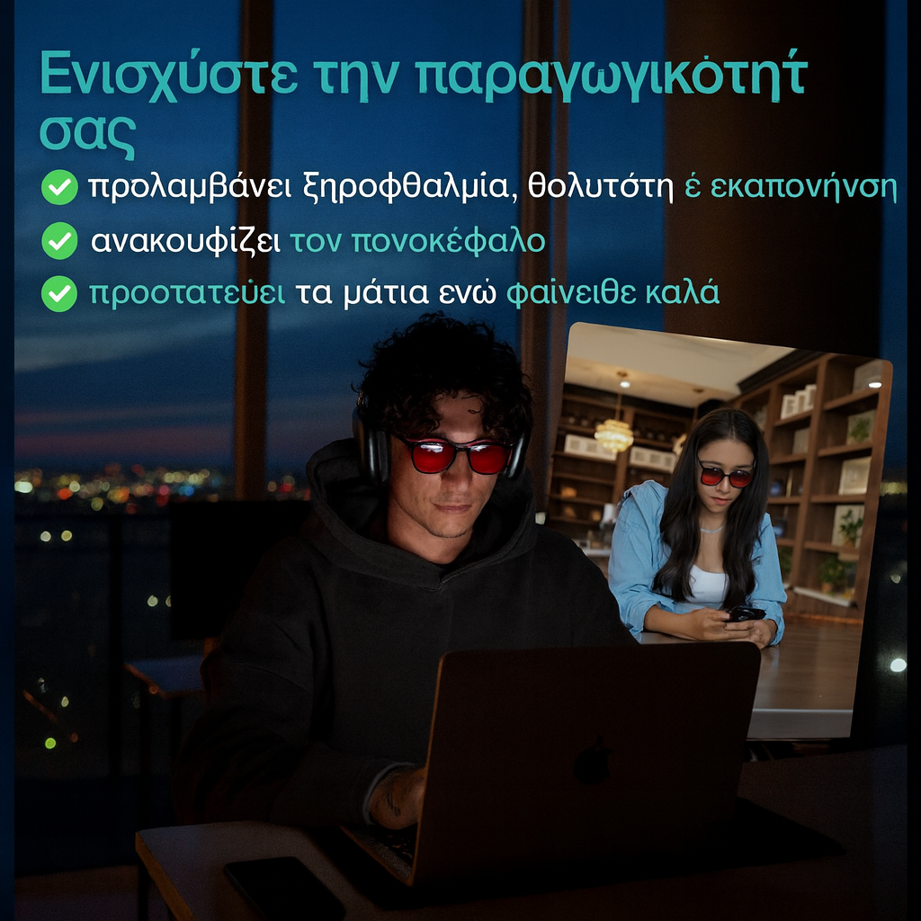 Pink Lens Blue Light Glasses