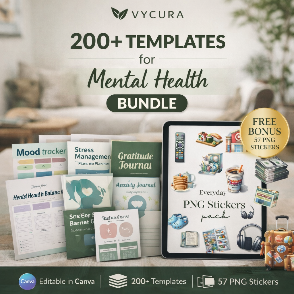 Mental Health Canva Bundle